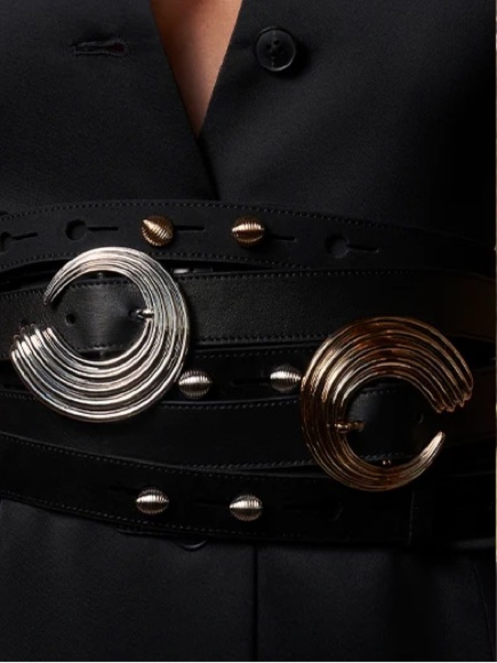 Lili Claspe x Jas Tookes | Black and Silver Belt XS/S